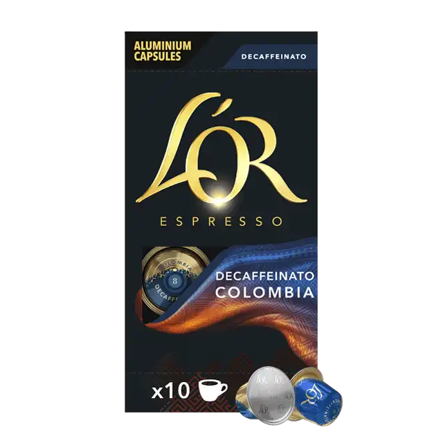 Pack 150 cápsulas L'Or Colombia Decaffeinato