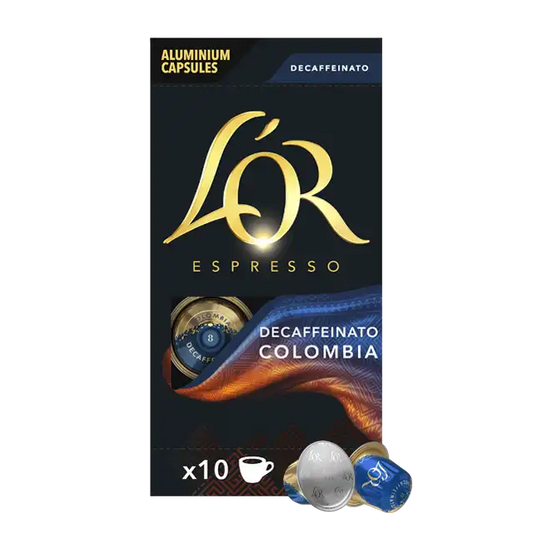 Pack 150 cápsulas L'Or Colombia Decaffeinato